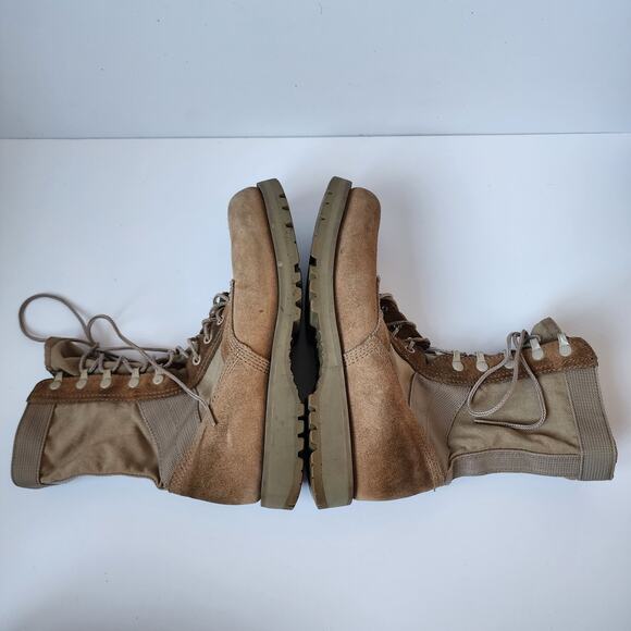 Altama Combat Boots Mens Size 8 R Model 5878 Brown Army Lace Up Suede Nylon main image 8